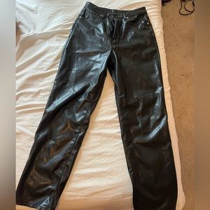 Leather pants